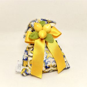 sacchetto maiolica limoni