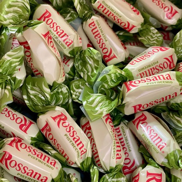 caramelle Rossana al pistacchio