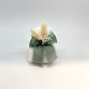 Saccotto organza rigata